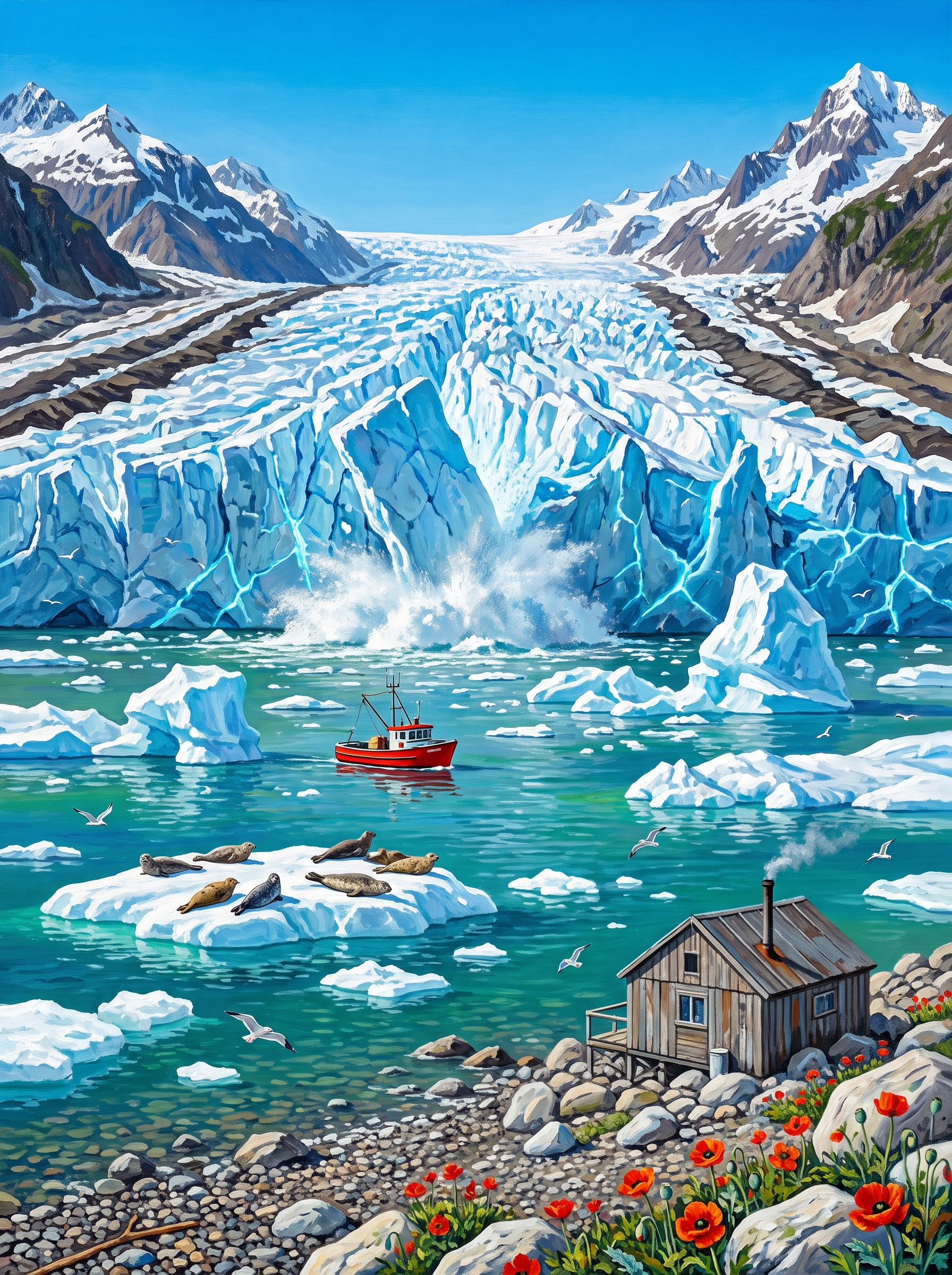 Glacier Calving