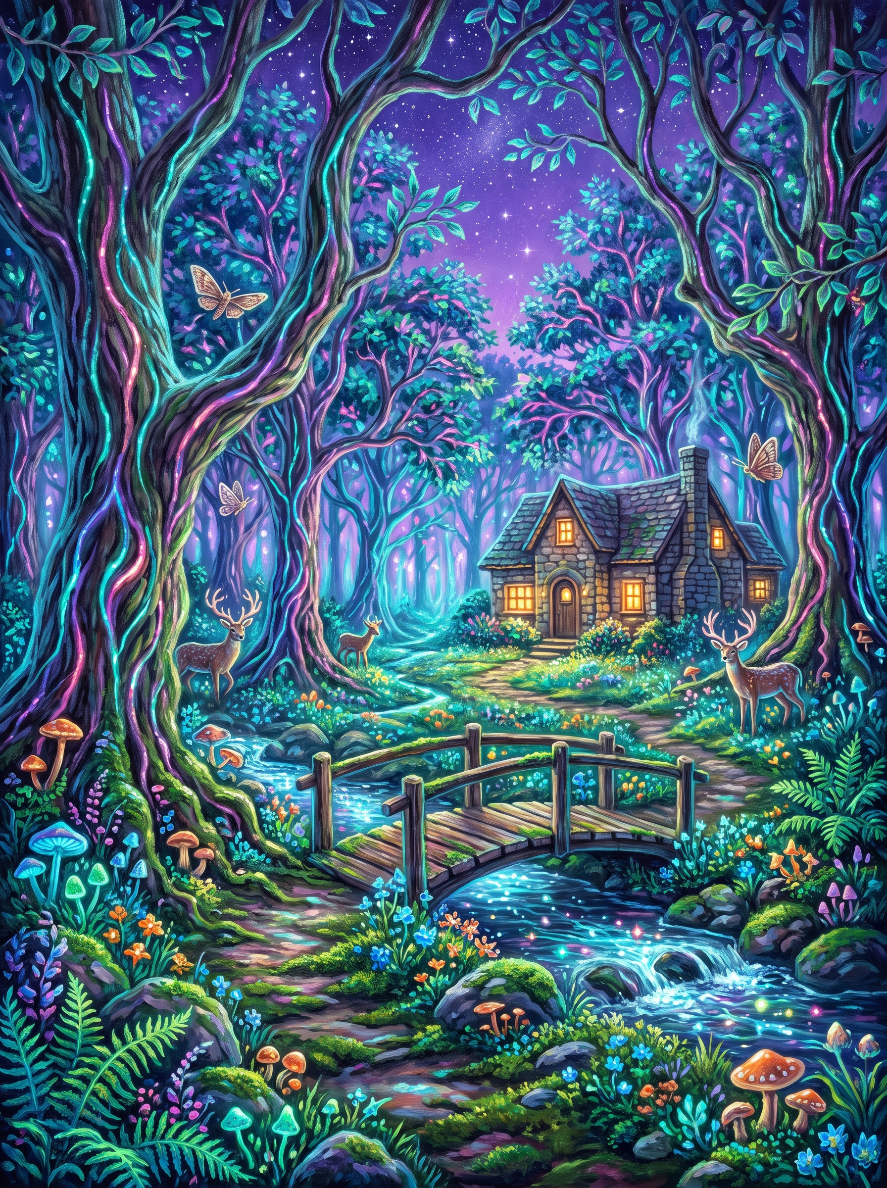 Glowing Forest