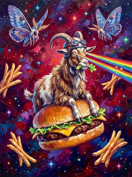 Goat on a Burger