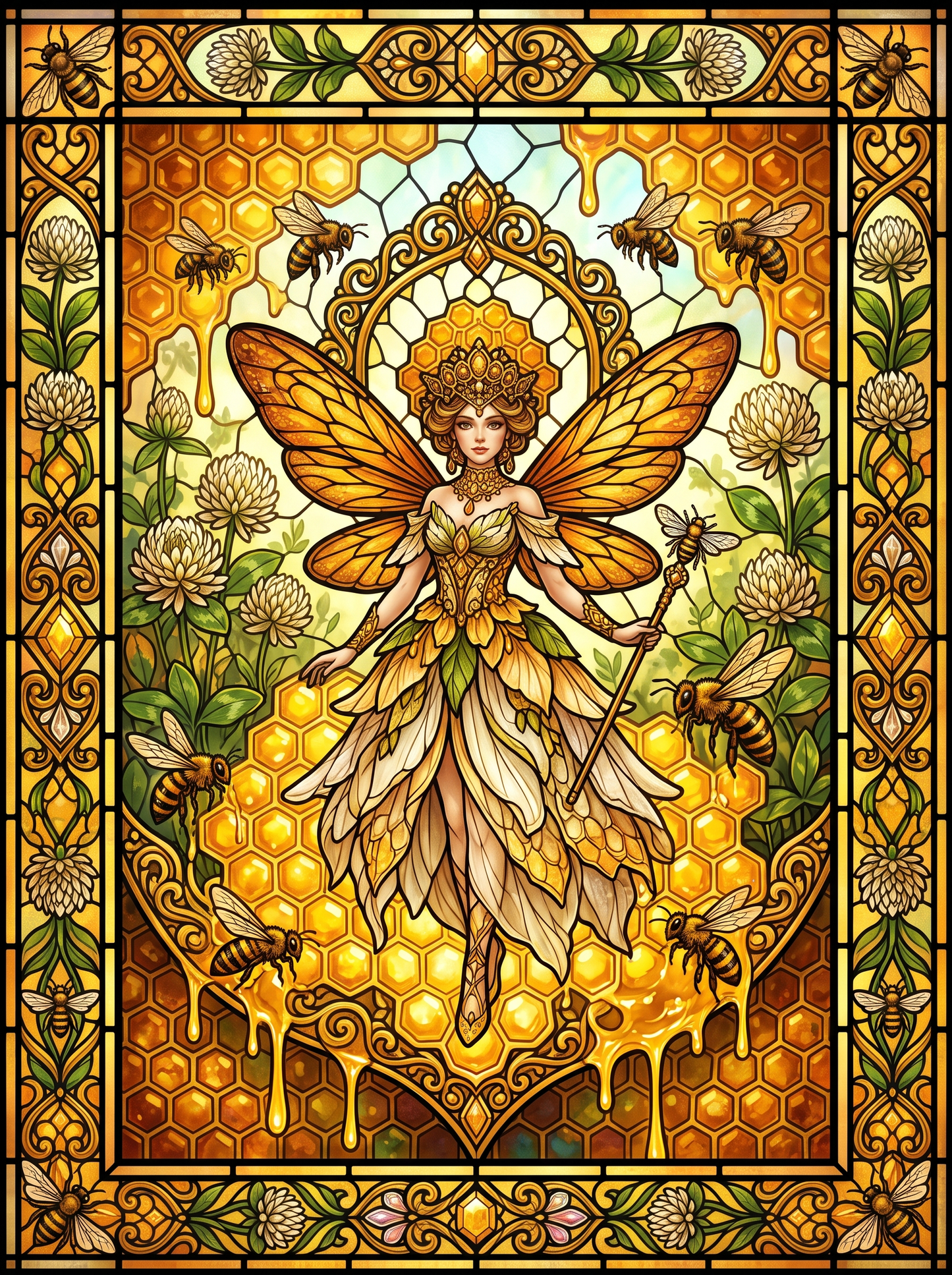 Golden Clover Fairy
