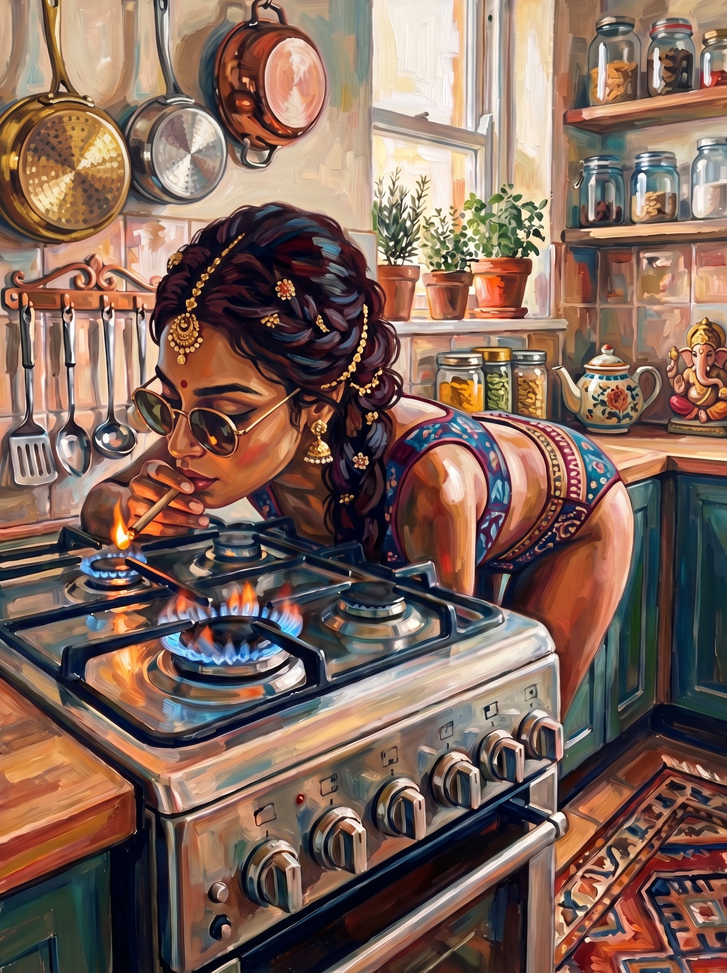 Golden Ganesha Kitchen