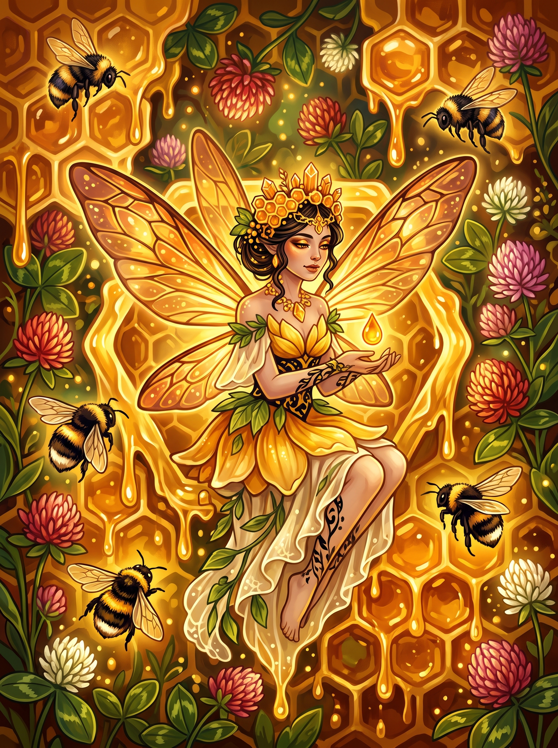 Golden Honey Fairy