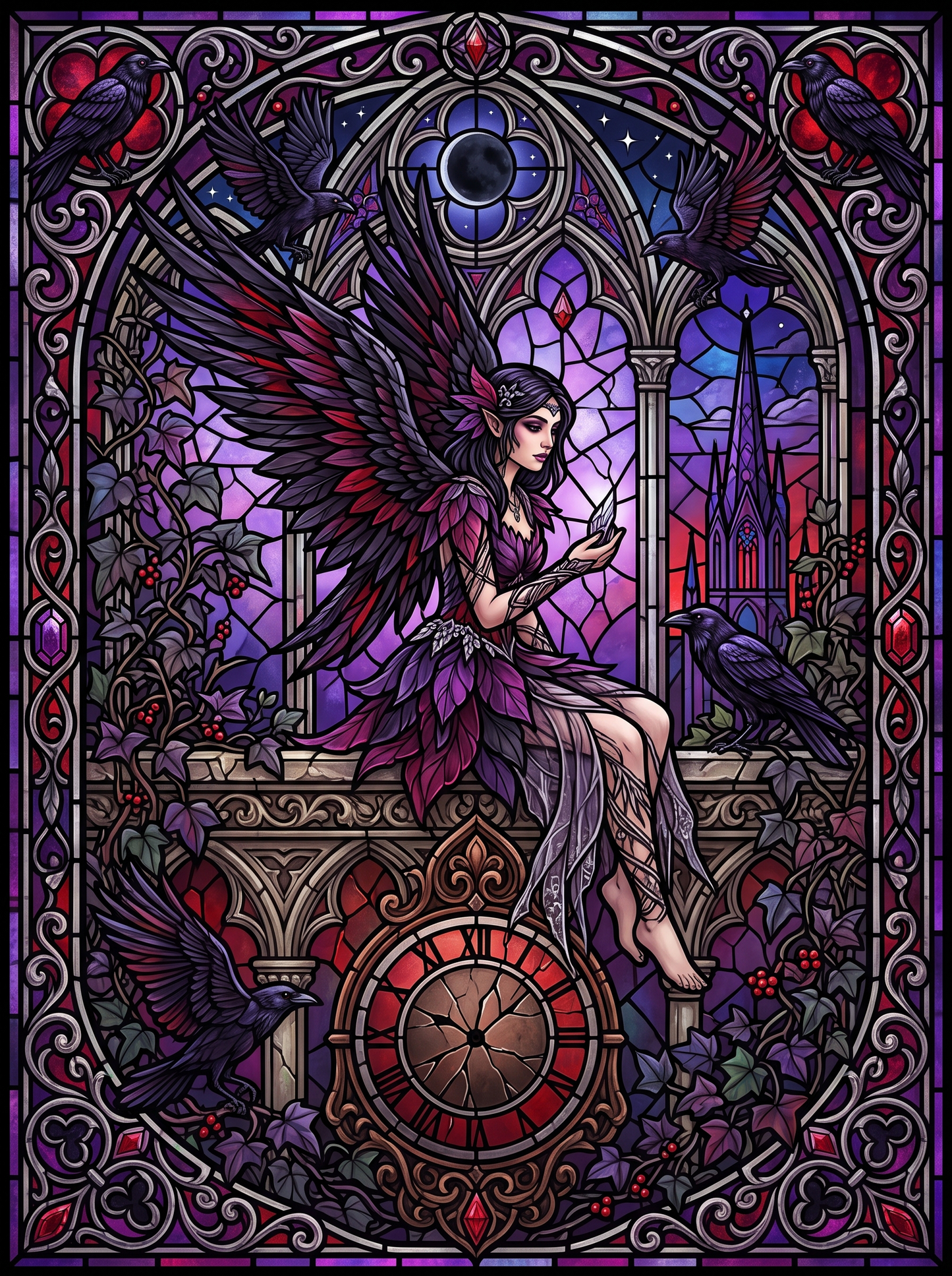 Gothic Window Fairy
