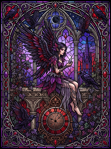Gothic Window Fairy