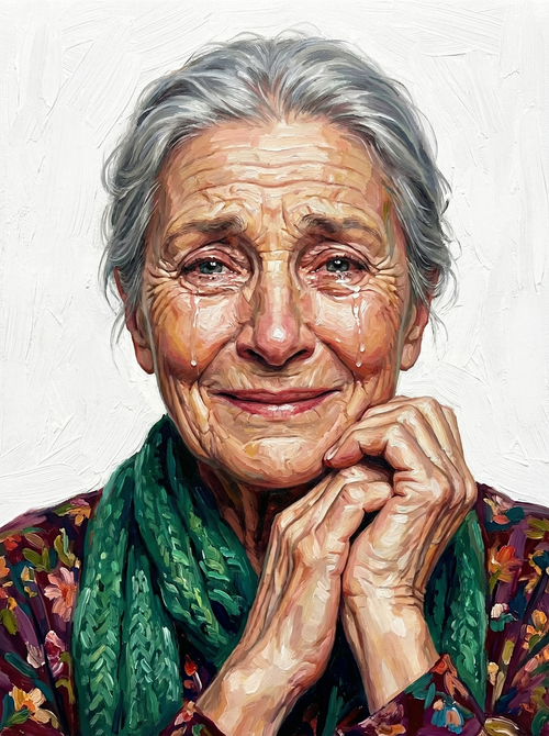 Graceful Aging Beauty (100 Color Diamond Painting) Diamond Painting kit