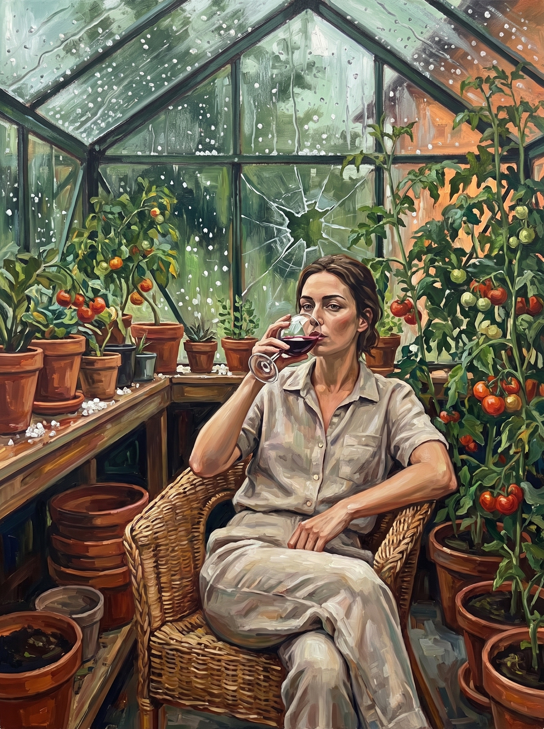 Wine Under Hail