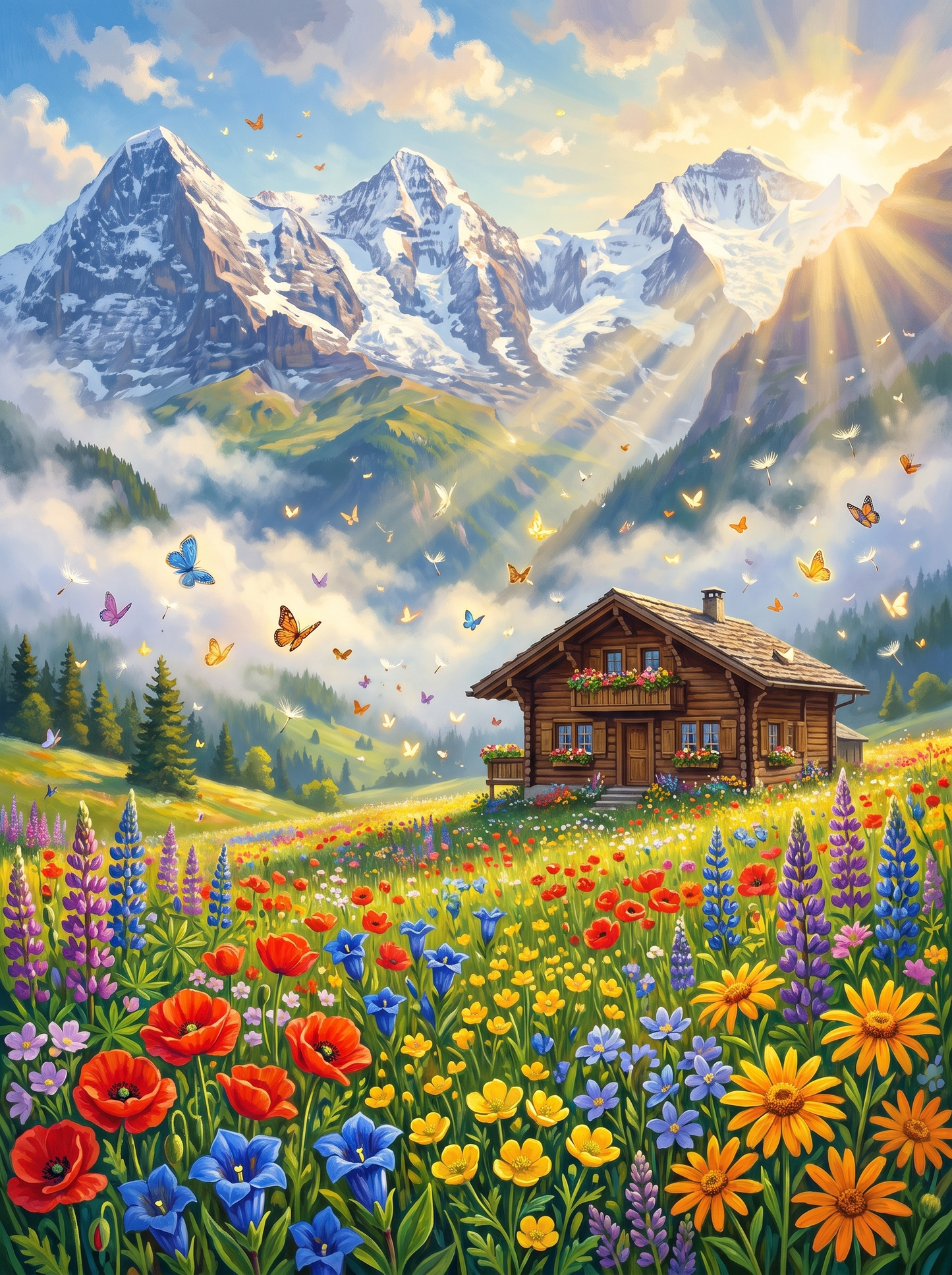 Grindelwald Alpine Meadow