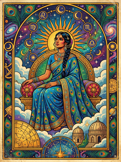 Haloed Madonna Clouds (150 Color Diamond Painting) Diamond Painting kit