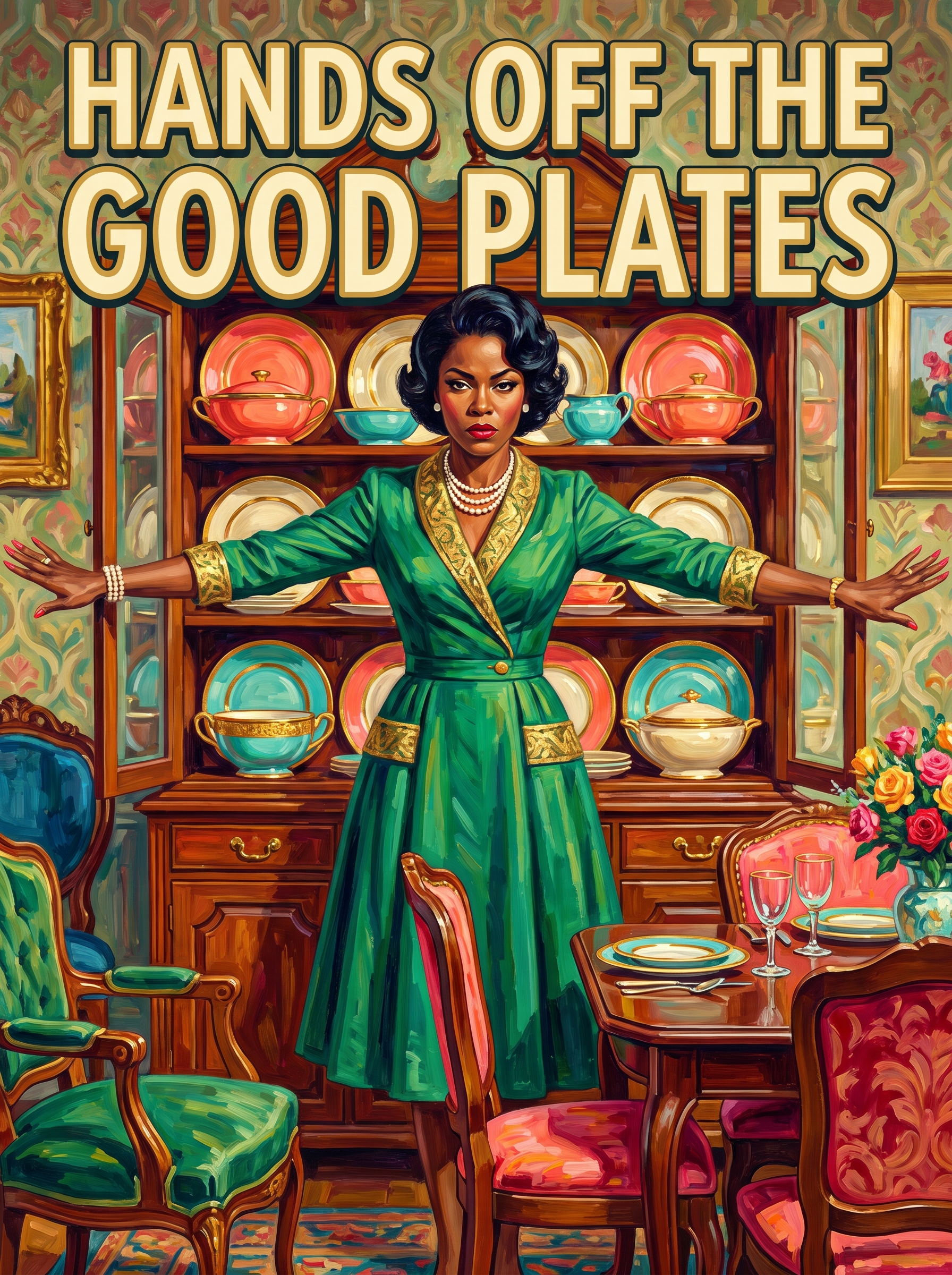 Hands Off The Good Plates, The Green Dress