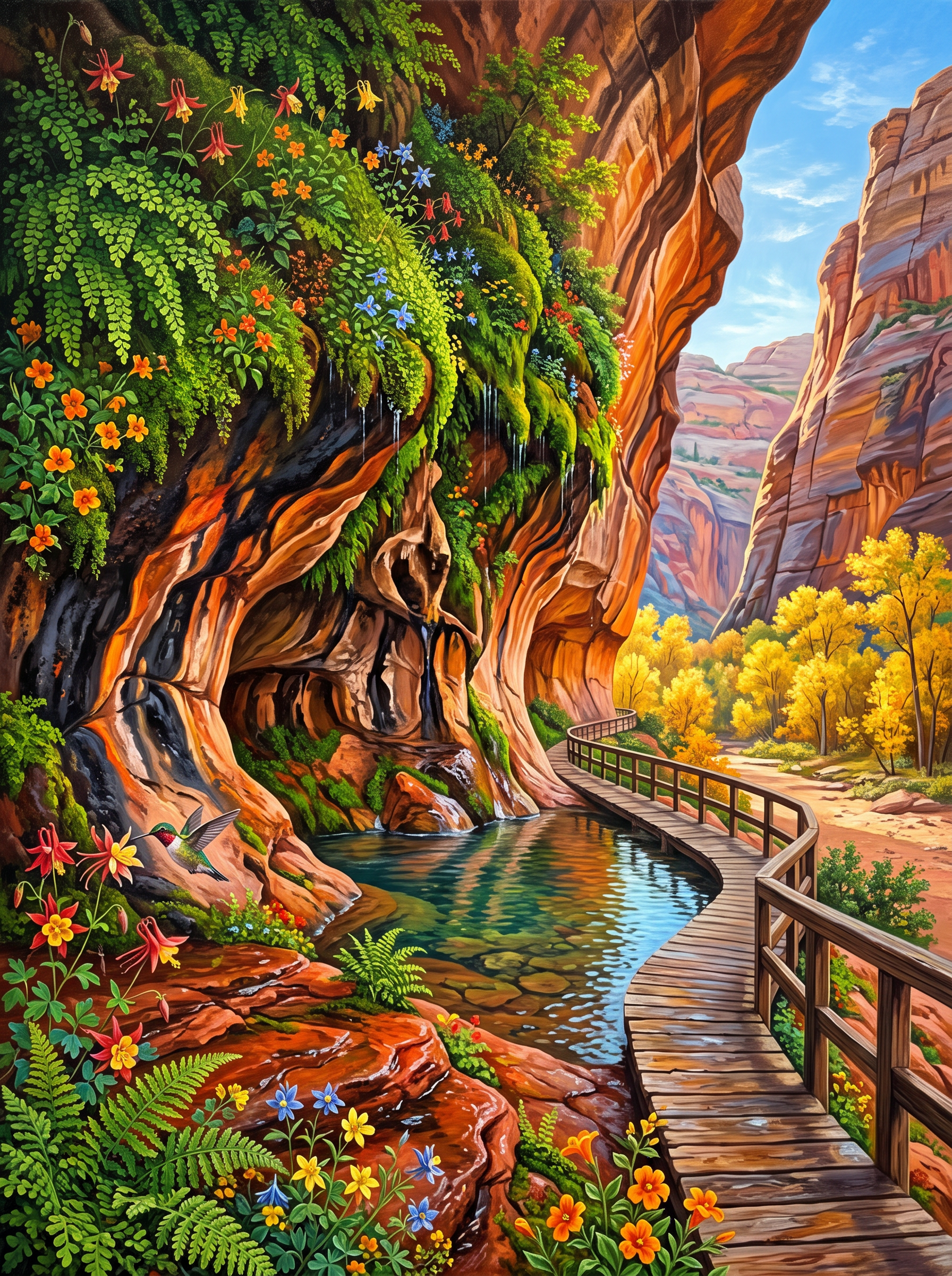 Hanging Garden Alcove
