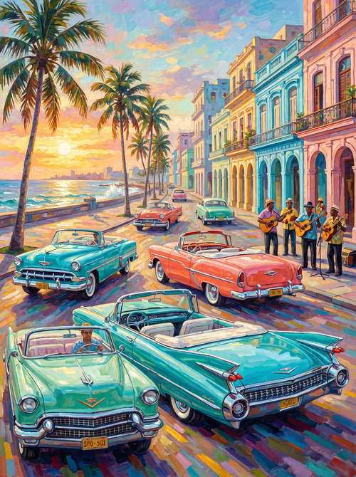 Havana 1950s Classic Cars
