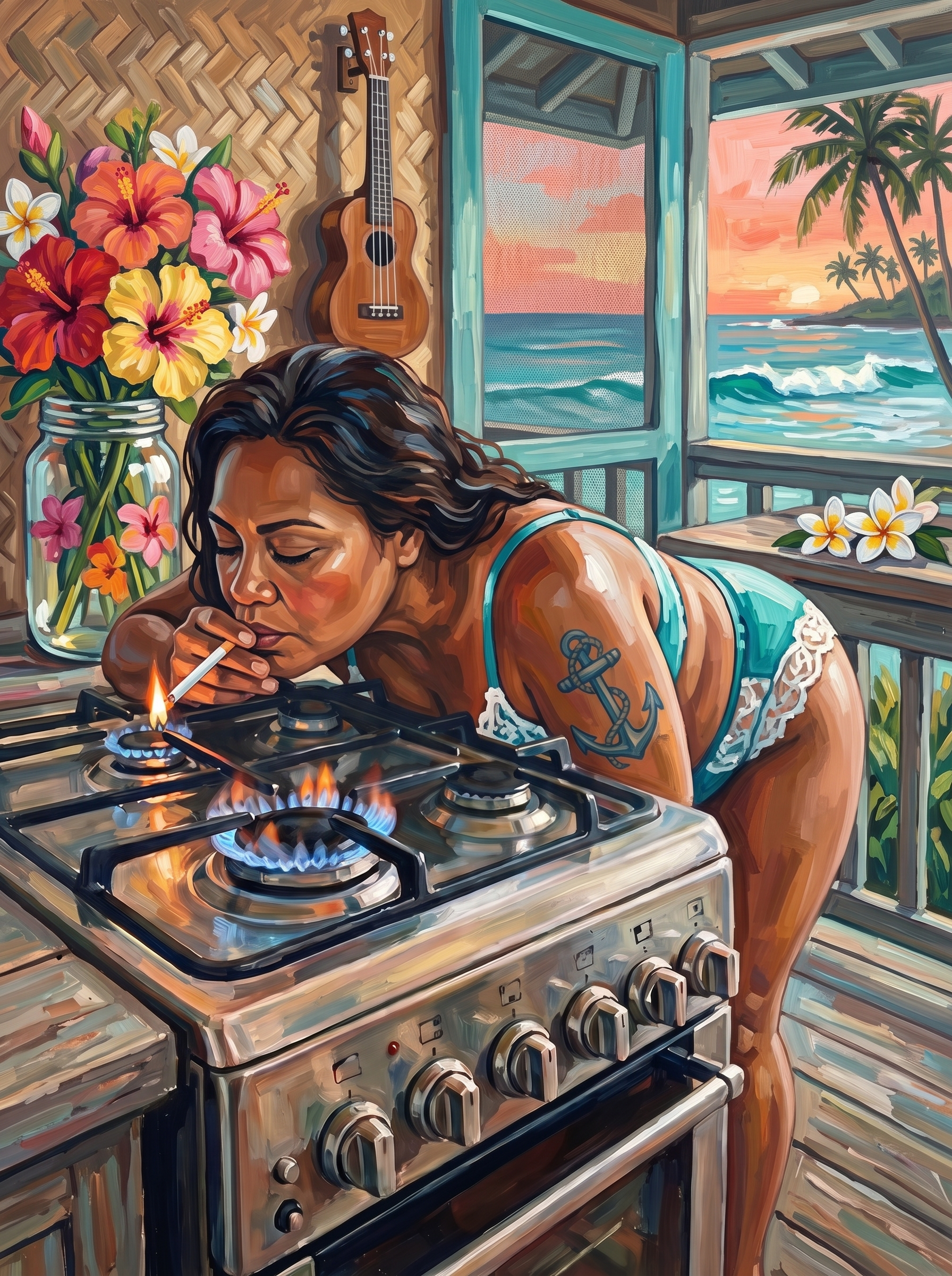 Hawaiian Lanai Kitchen