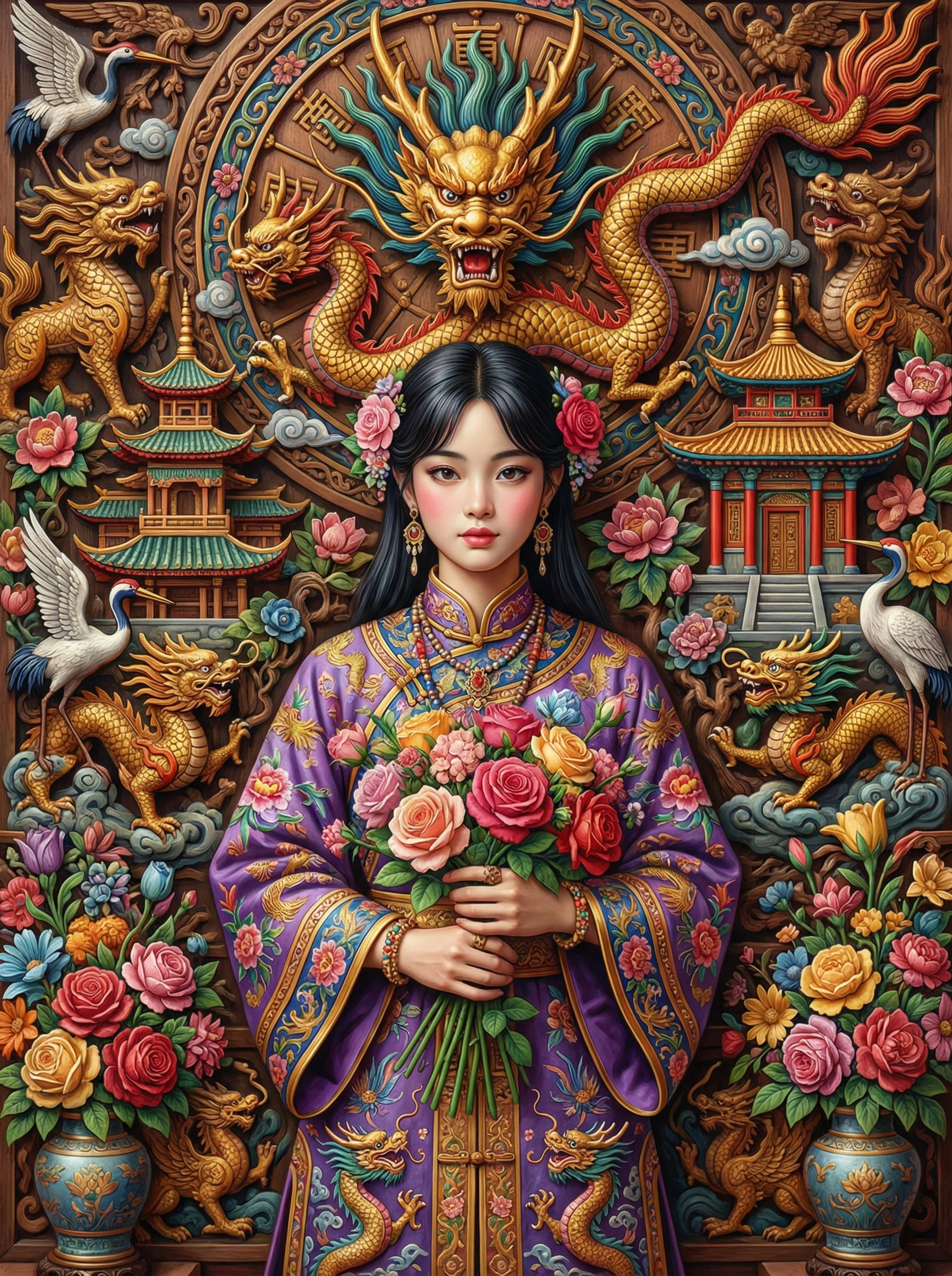 Heavenly Winged Angel (100 Color Diamond Painting) Diamond Painting kit