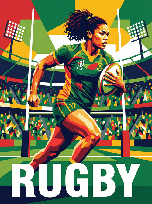 Rugby Power Sprint (Diamond Painting) Diamond Painting kit