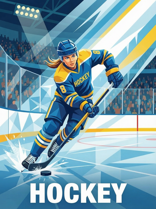 Hockey Power Glide (Diamond Painting) Diamond Painting kit
