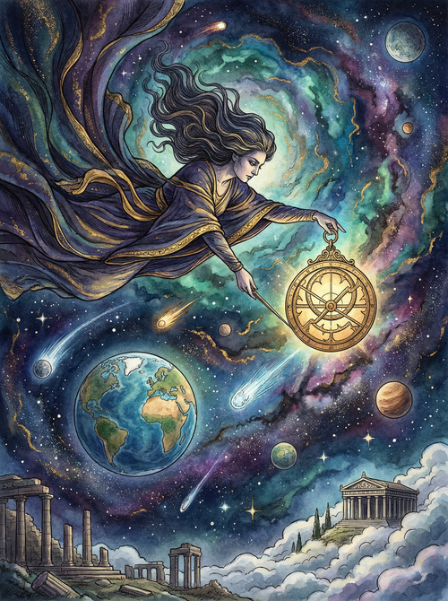 Cosmic Oracle Vision (Diamond Painting) Diamond Painting kit
