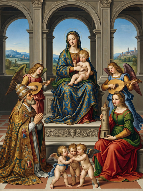 Heavenly Devotion (Diamond Painting) Diamond Painting kit