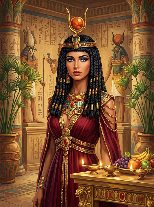 Queen Cleopatra of Egypt (Diamond Painting)