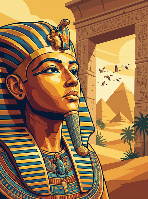 Pharaoh Desert Vision (Diamond Painting) Diamond Painting kit