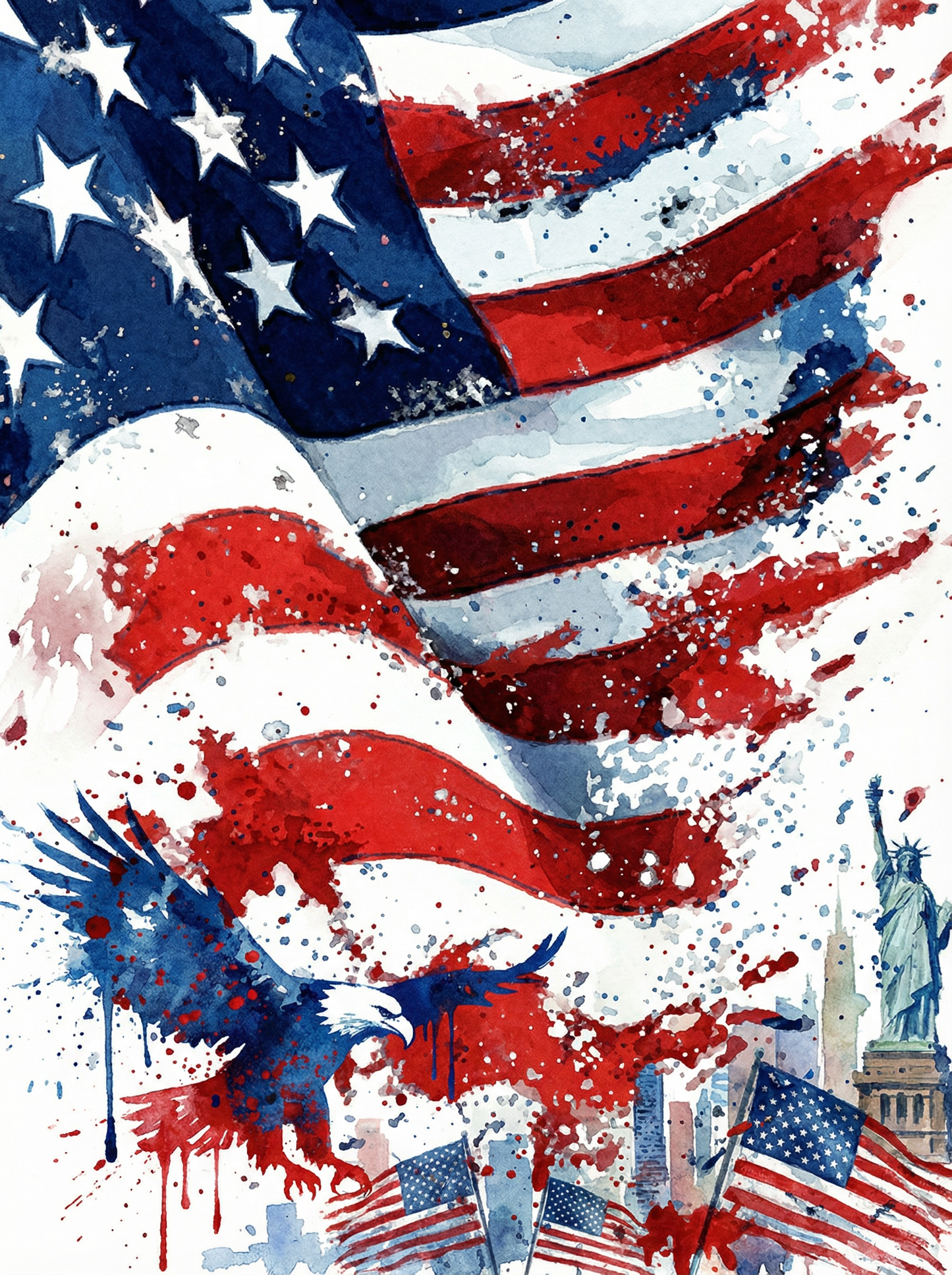American Freedom Eagle (Diamond Painting) Diamond Painting kit