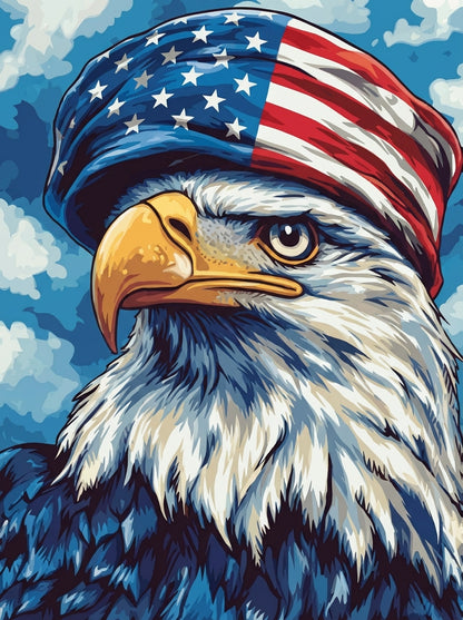 Stars and Stripes Eagle