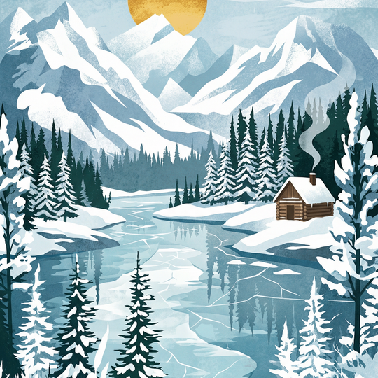 Winter Pine Sanctuary