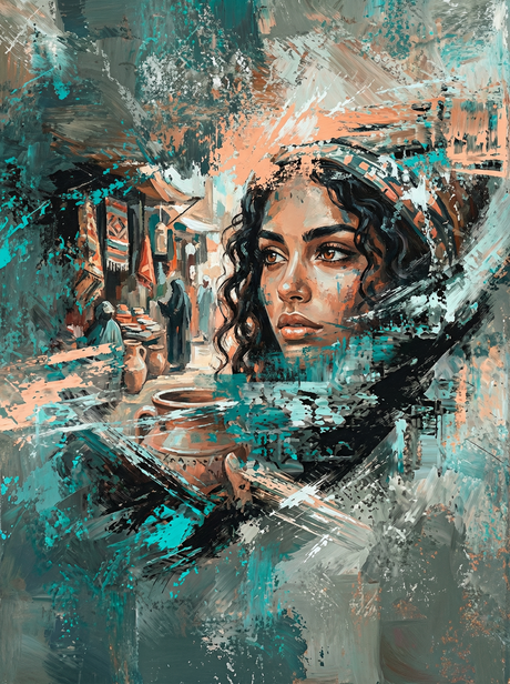 Market Day Muse (Diamond Painting) Diamond Painting kit