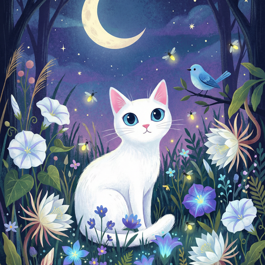 Moonlit Garden Whiskers