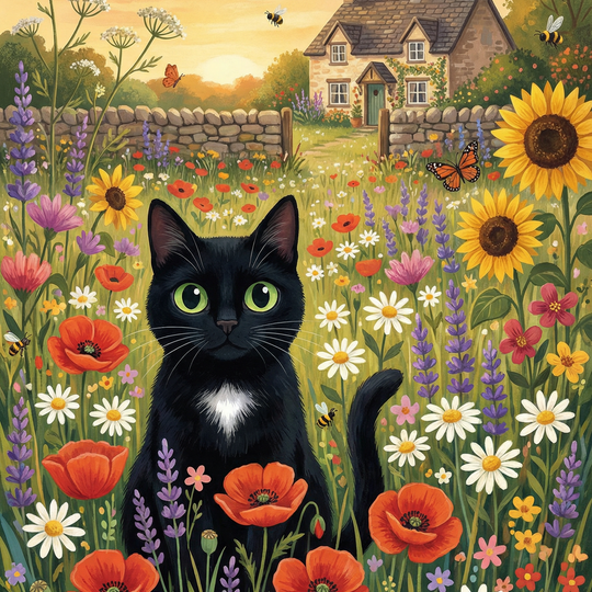 Sunlit Meadow Guardian