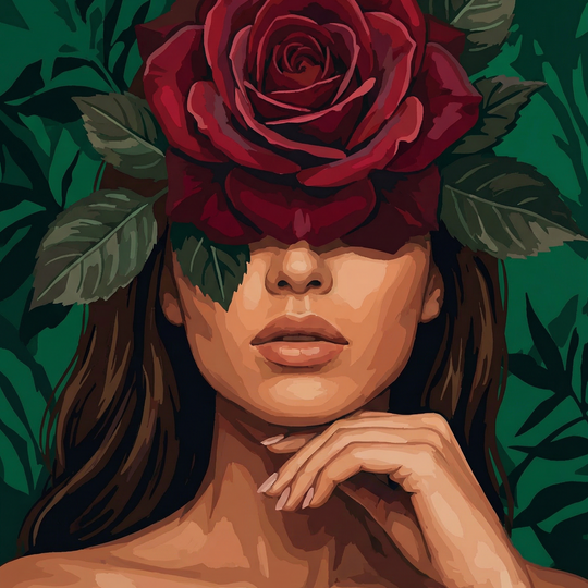 Crimson Rose Reverie