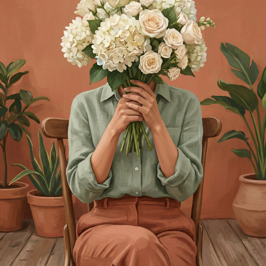 Silent Bloom Portrait