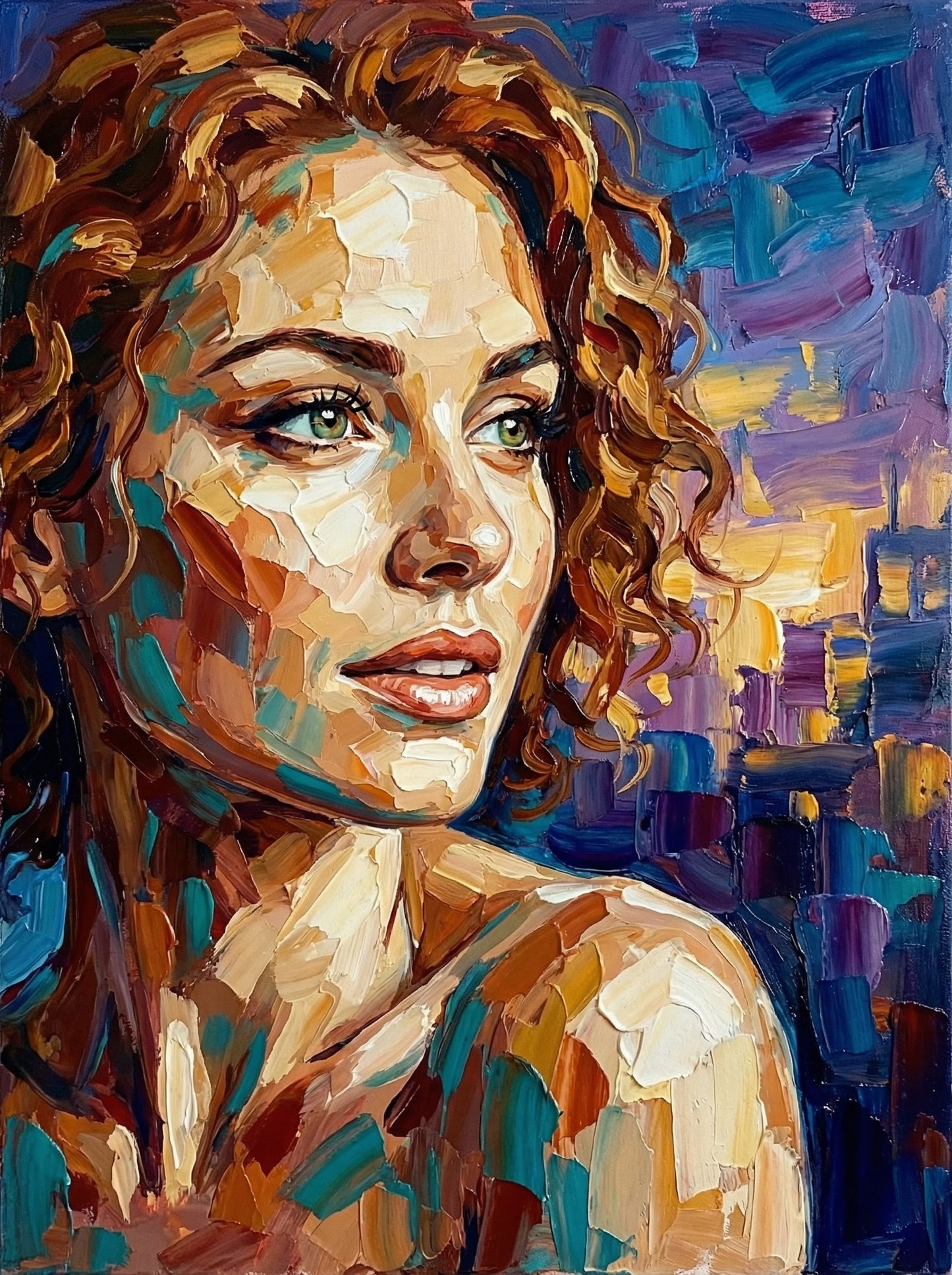 Abstract City Dreamer (Diamond Painting) Diamond Painting kit