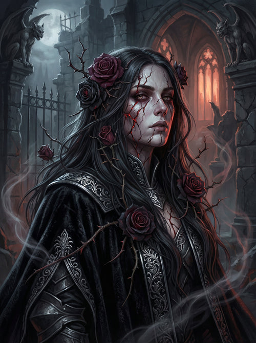 Crimson Gothic Empress (Diamond Painting) Diamond Painting kit