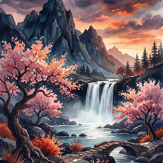 Cherry Falls Tranquility