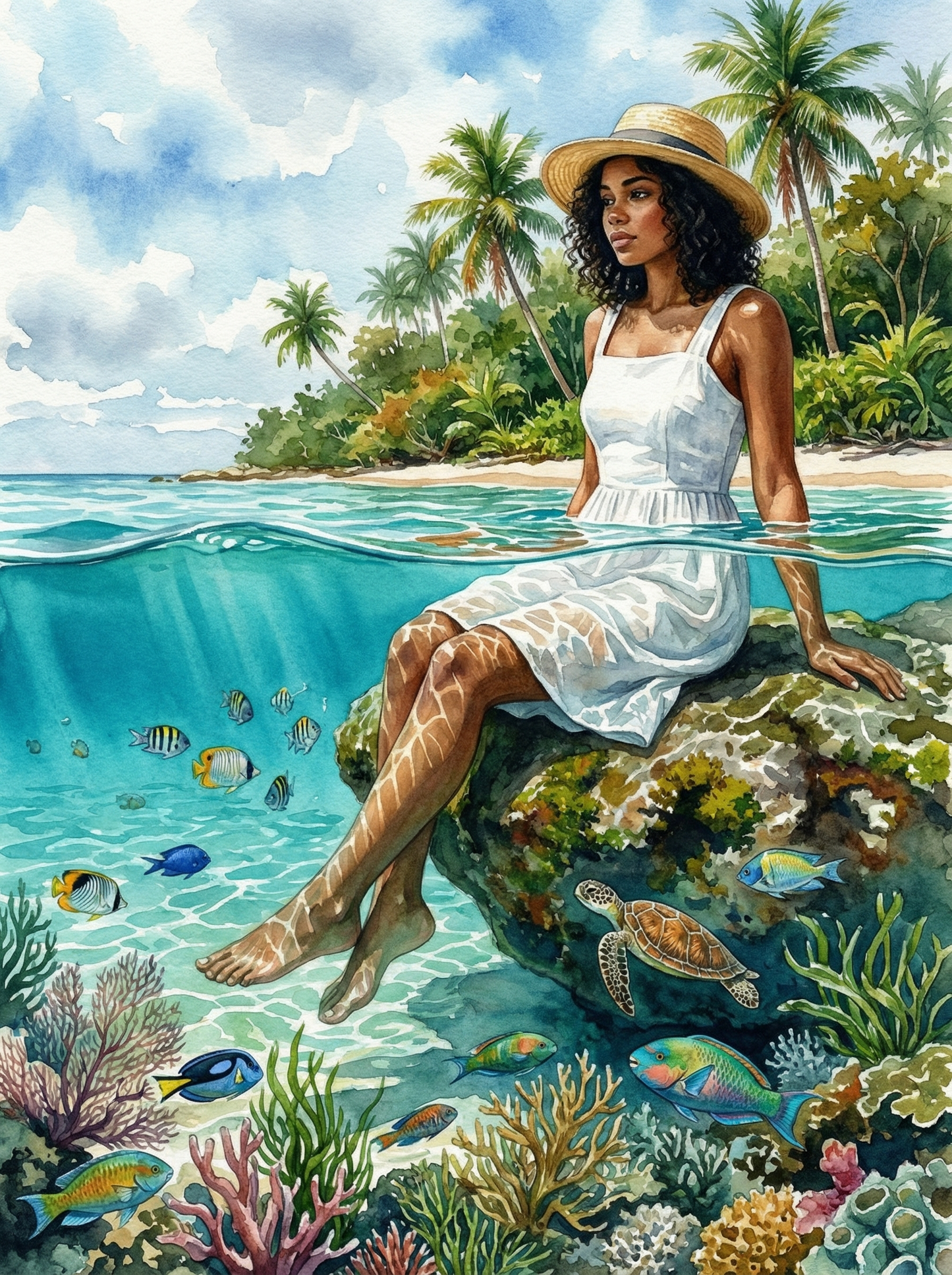 Tropical Reef Dream (Diamond Painting) Diamond Painting kit
