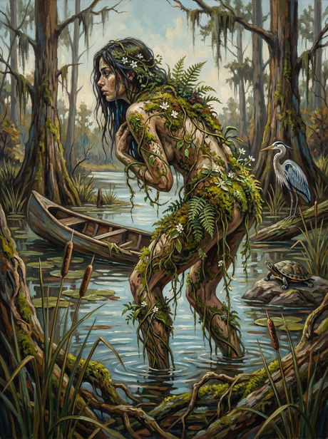 Bayou Nymph (100 Color Diamond Painting) Diamond Painting kit