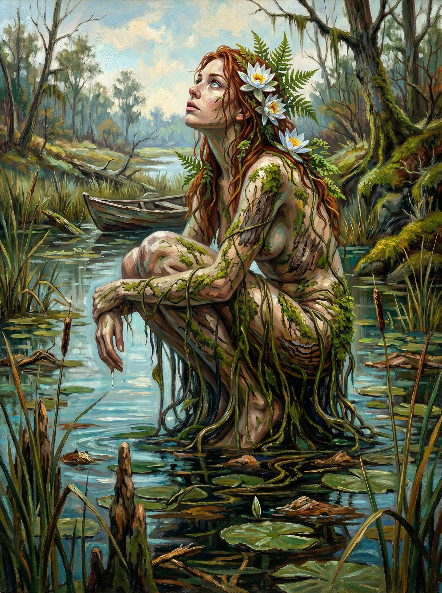 Swamp Siren (100 Color Diamond Painting) Diamond Painting kit
