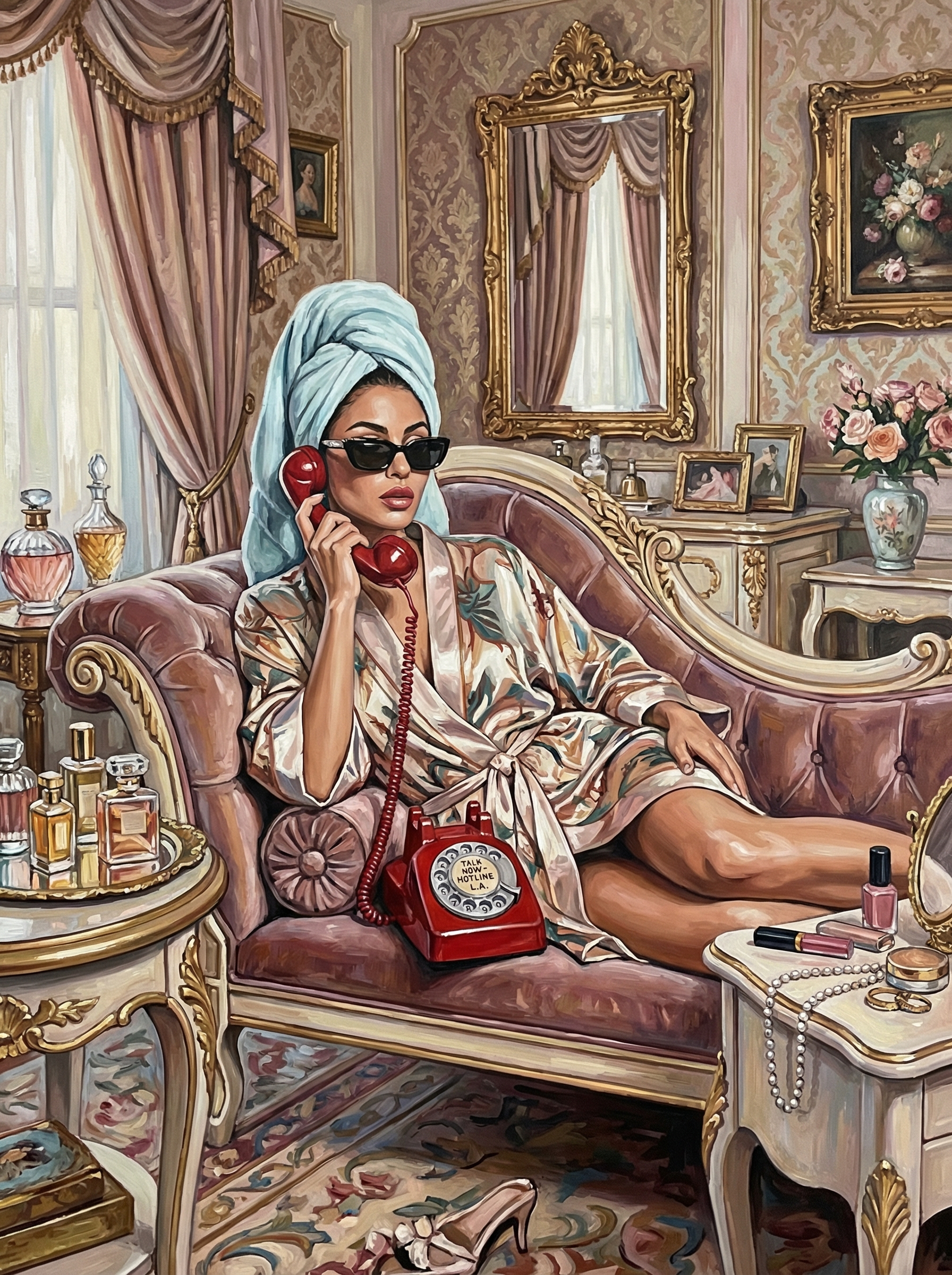Boudoir Conversations (100 Color Diamond Painting) Diamond Painting kit