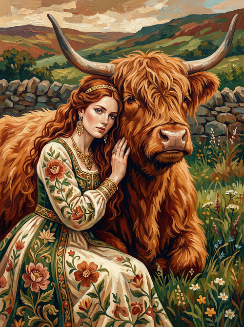 Highland Quiet Bond (Diamond Painting) Diamond Painting kit
