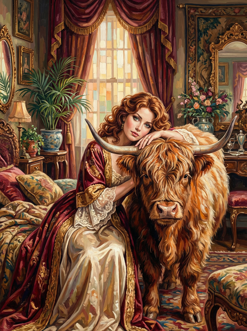 Parlour Companions (100 Color Diamond Painting) Diamond Painting kit