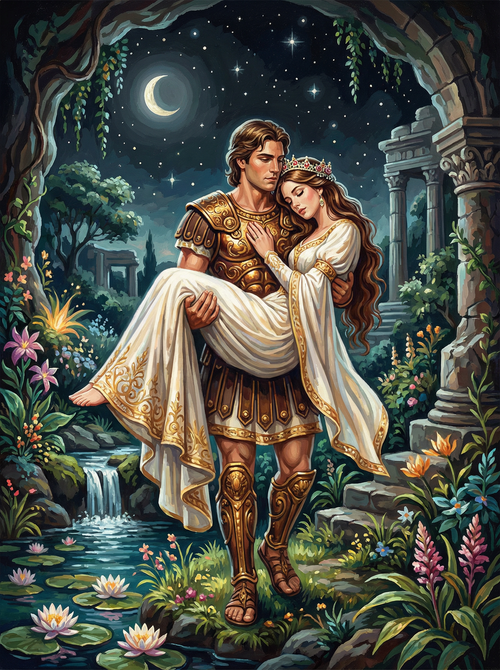 Eternal Devotion (100 Color Diamond Painting) Diamond Painting kit