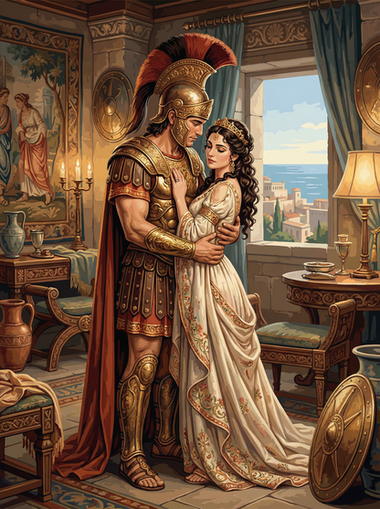 Eternal Roman Embrace (Diamond Painting) Diamond Painting kit