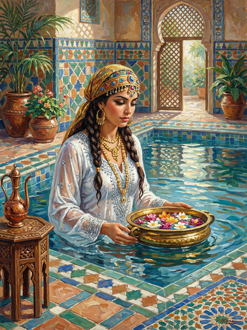 Flower Offering (100 Color Diamond Painting) Diamond Painting kit