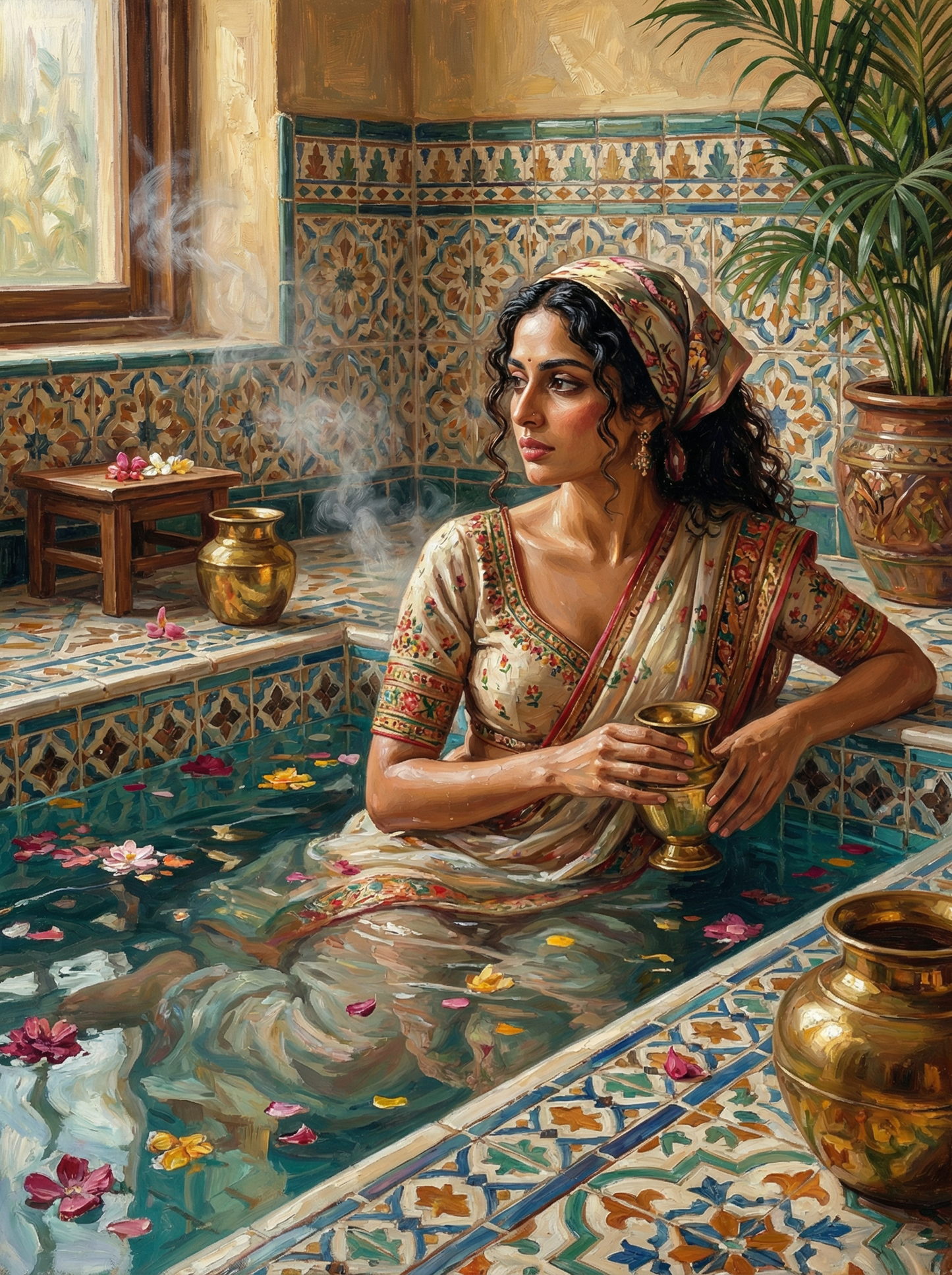 Jasmine and Incense (100 Color Diamond Painting) Diamond Painting kit