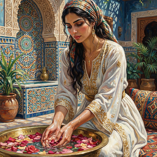 Rosewater Ritual Moment