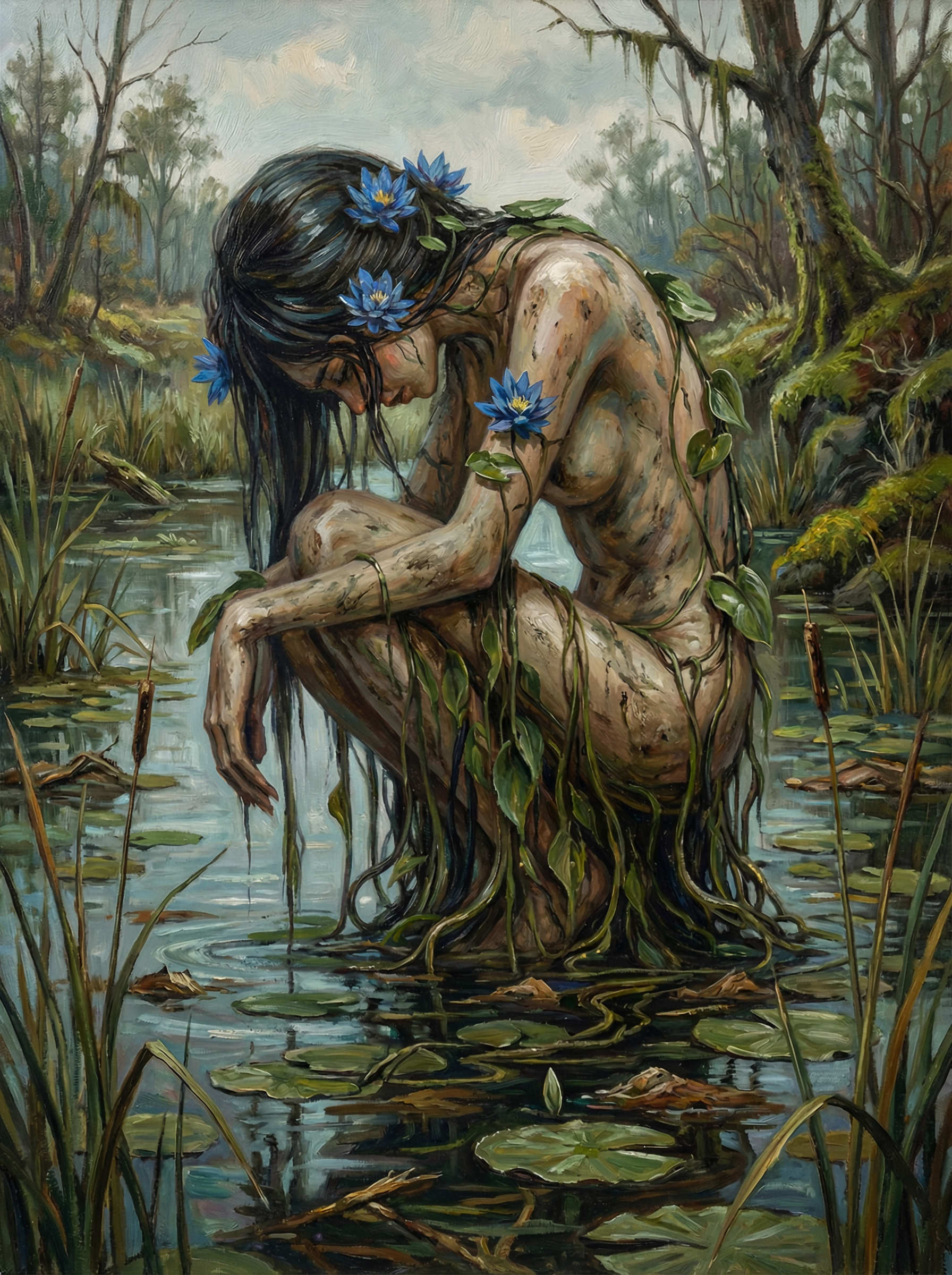 Spirit of the Marsh (100 Color Diamond Painting) Diamond Painting kit
