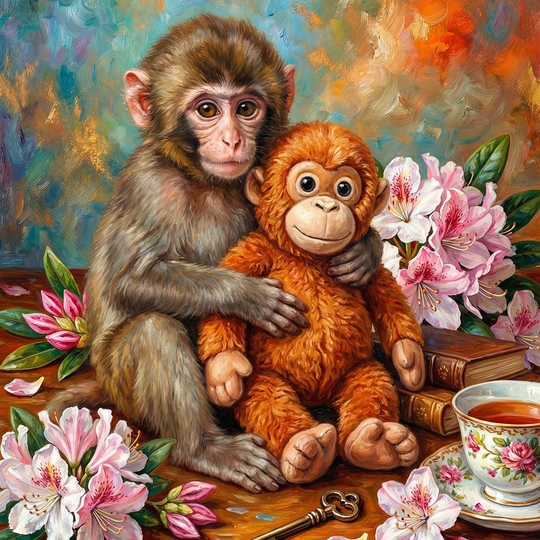 Punch Among Pink Blossoms