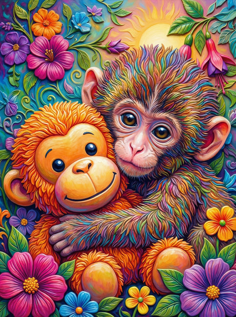 Punch’s Blooming Joy (100 Color Diamond Painting) Diamond Painting kit