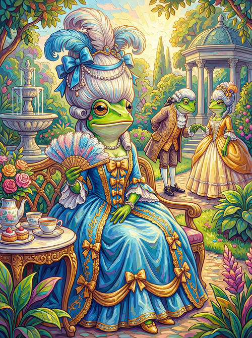 Garden Party Duchess (100 Color Diamond Painting) Diamond Painting kit