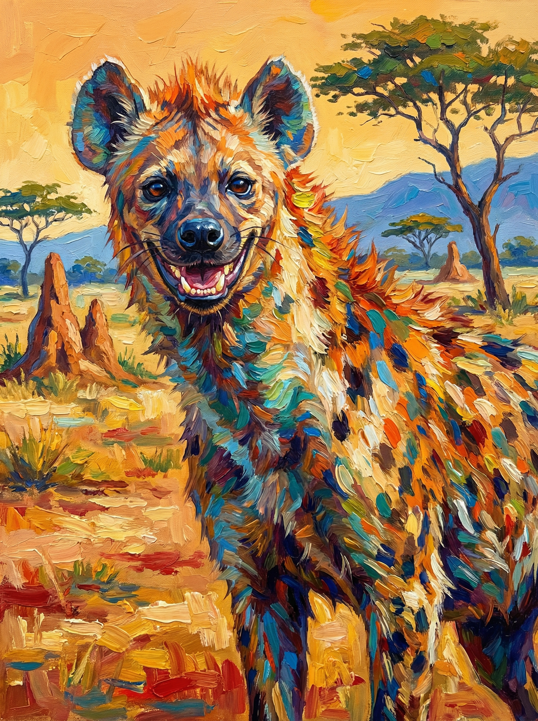 Savannah Ember Smile (Diamond Painting) Diamond Painting kit
